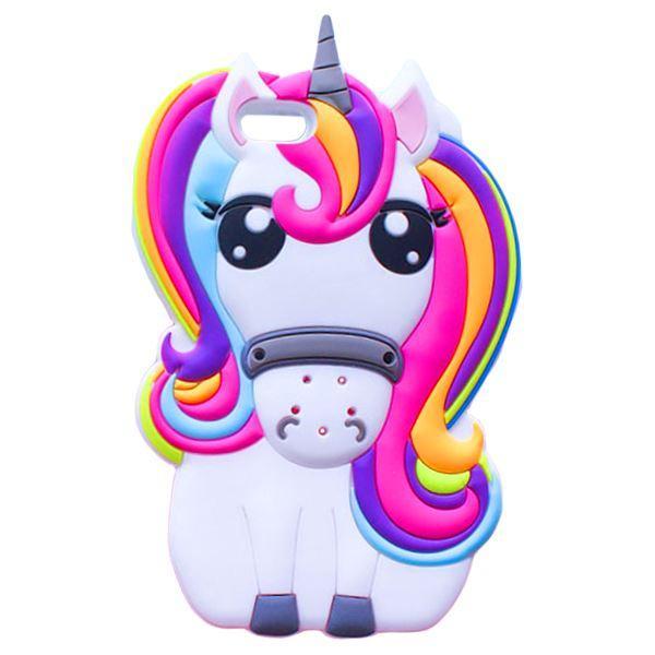 Silicone Unicorn iPhone Case
